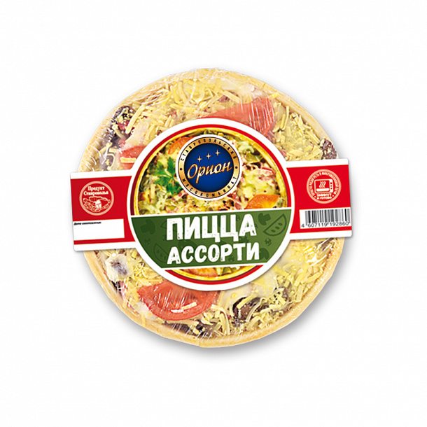 Пицца с колбасой "Ассорти" зам.