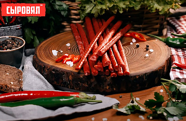 Новый видеоролик с продукцией из линейки Сыровял