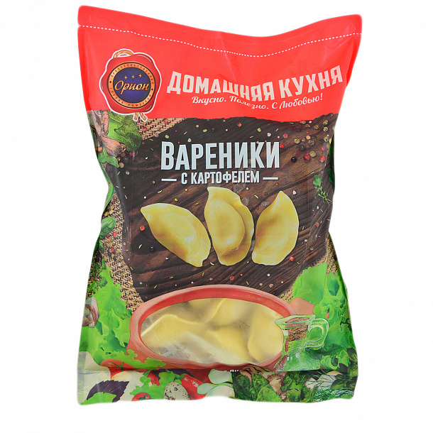 Вареники с картофелем (0,9 кг)