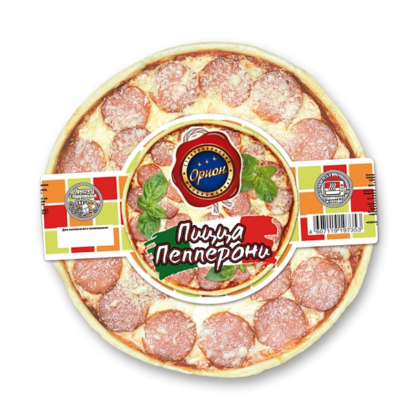 Пицца "Пепперони" (0,500 кг.) 1 шт.