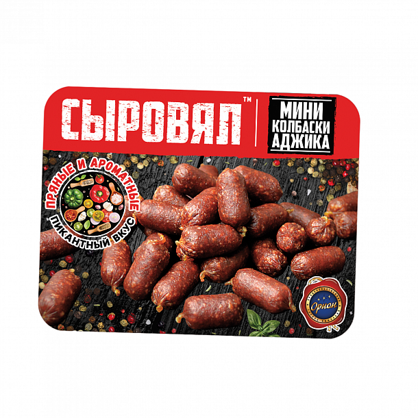 МГС МИНИ Колбаски Классические с/к из мяса птицы охл 1с, (банка 500 г - 8 шт шоубокс) 1