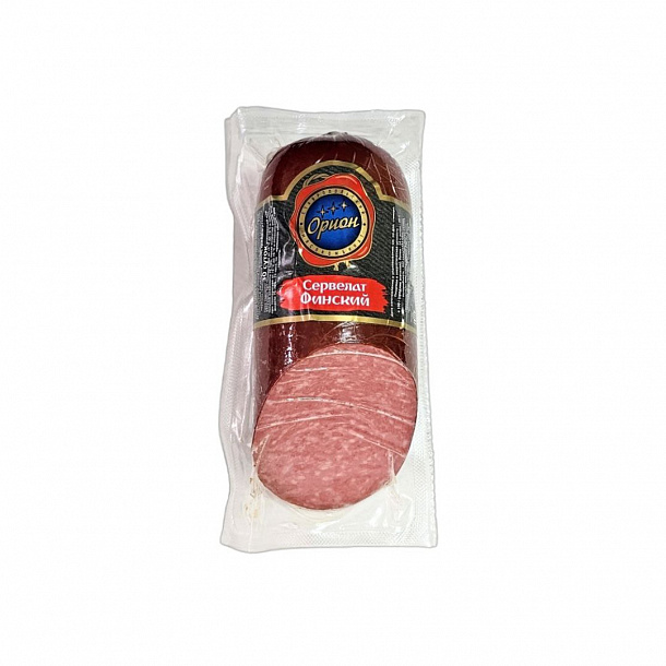 В/у сервелат "Финский" в/к охл (0,35кг.,шт) из мяса птицы 1с